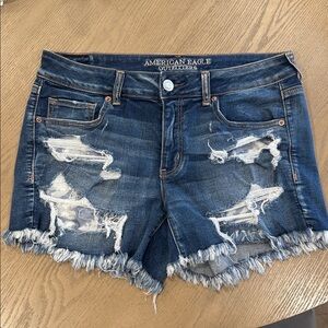 American Eagle Outfitters Super Stretch Midi Shorts Size 12